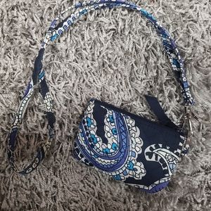 Vera Bradley ID wallet and lanyard